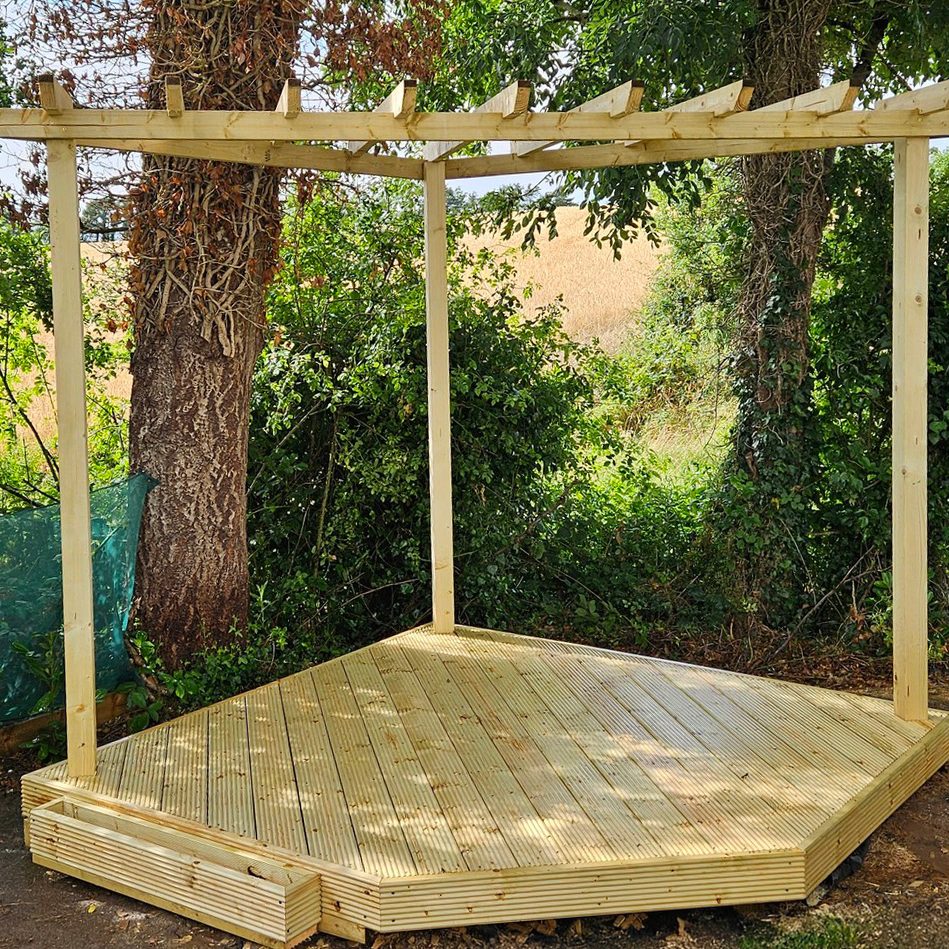 pergolas, gazebos, sheds
